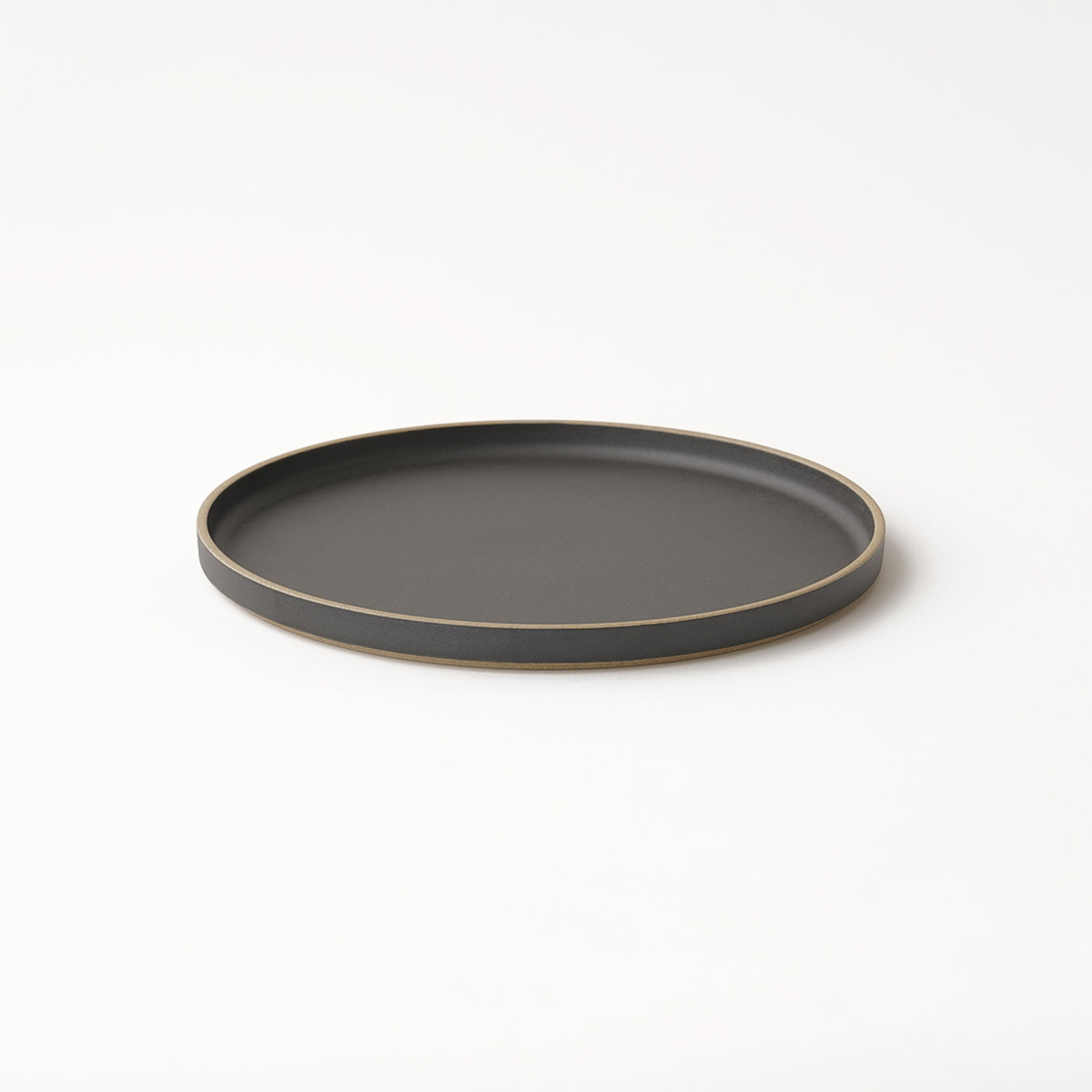 Hasami Porcelain Plate 11 7/8" Black