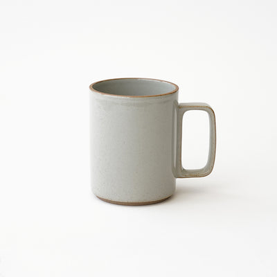 Hasami Porcelain Mug 15oz Gloss Gray