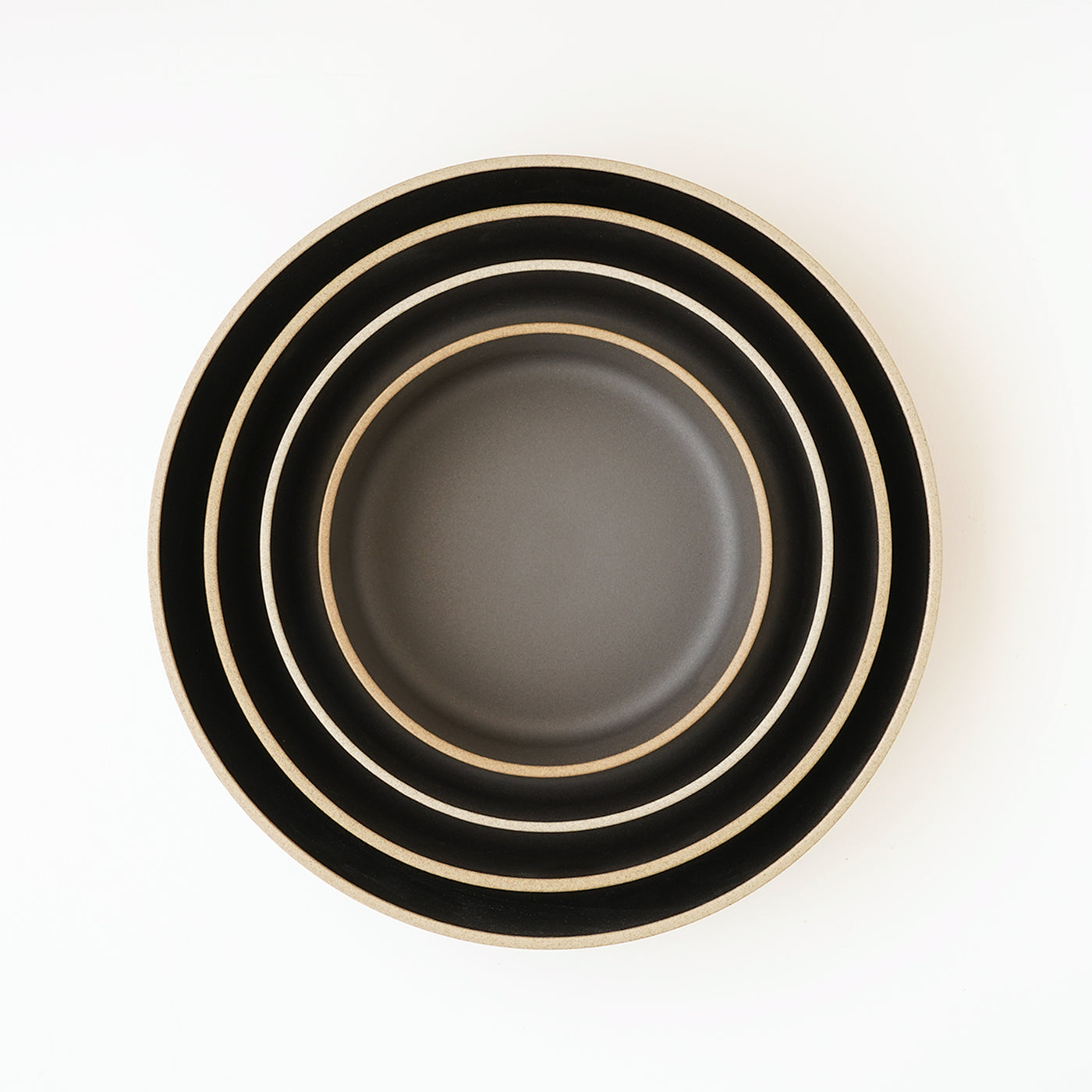 Hasami Porcelain Bowl Black