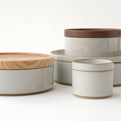 Hasami Porcelain Bowl 7 3/8" Gloss Gray
