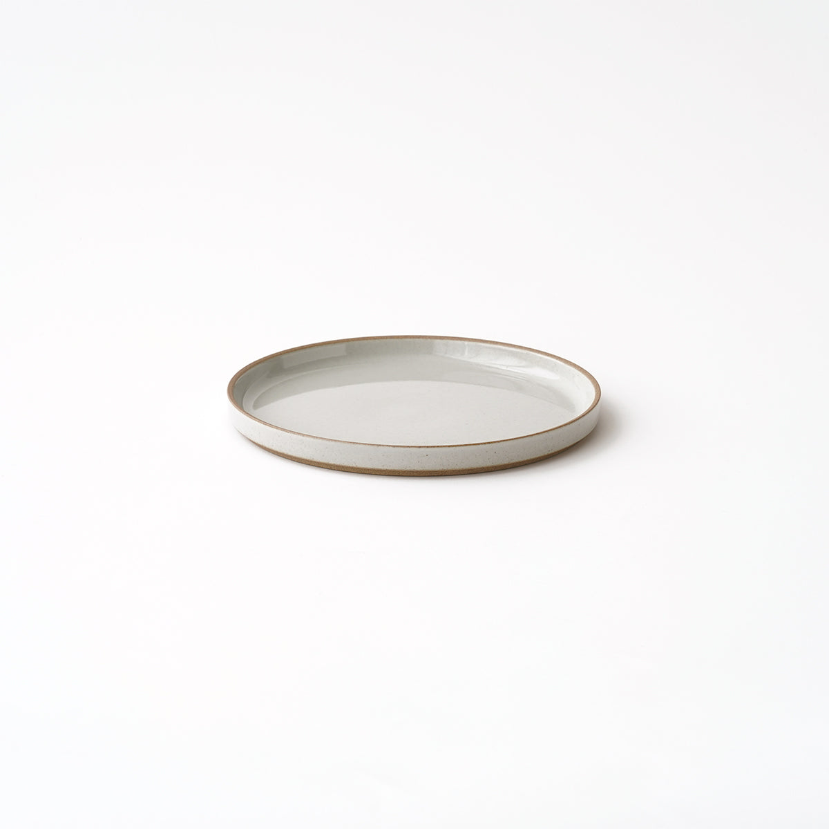 Hasami Porcelain Plate 8 5/8" Gloss Gray