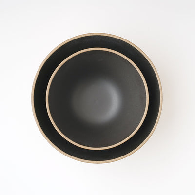 Hasami Porcelain Round Bowl 8 5/8" Black