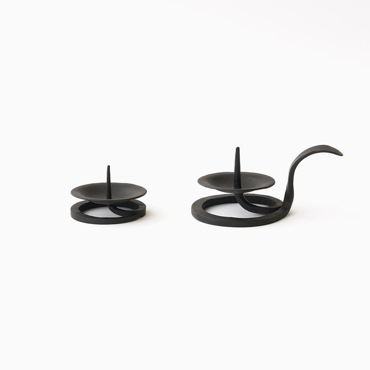 OMORI WAROSOKU / CAST IRON CANDLE HOLDERS