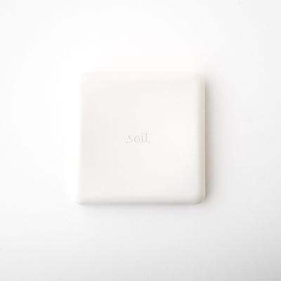 SOIL / SQUARE SOAP DISH