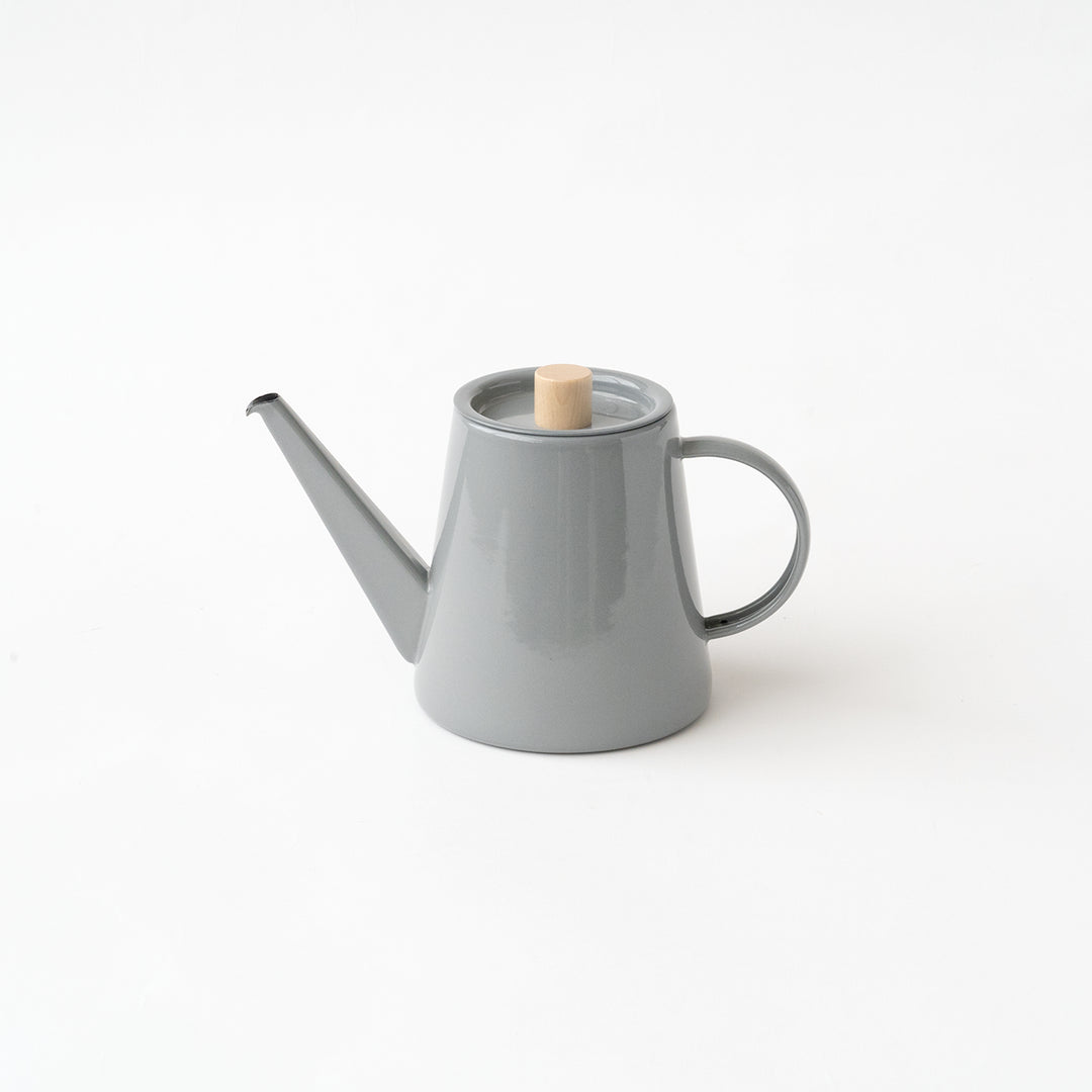 KAICO ENAMEL DRIP KETTLE GRAY