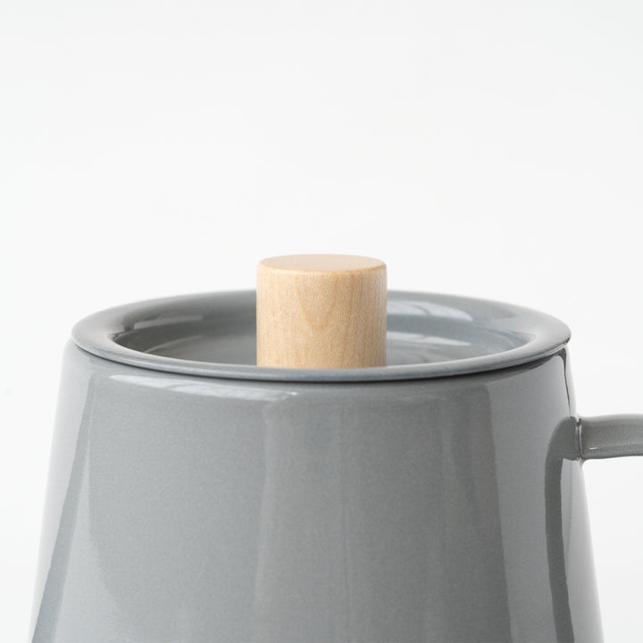 KAICO ENAMEL DRIP KETTLE GRAY