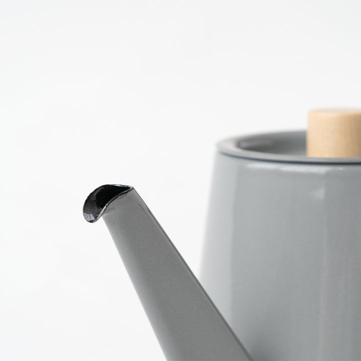 KAICO ENAMEL DRIP KETTLE GRAY