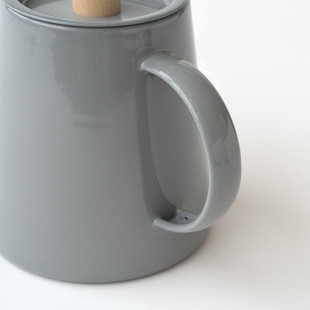 KAICO ENAMEL DRIP KETTLE GRAY
