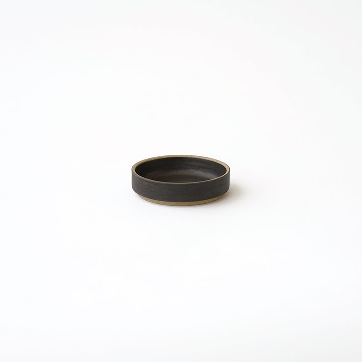 Hasami Porcelain Plate 3 3/8" Black