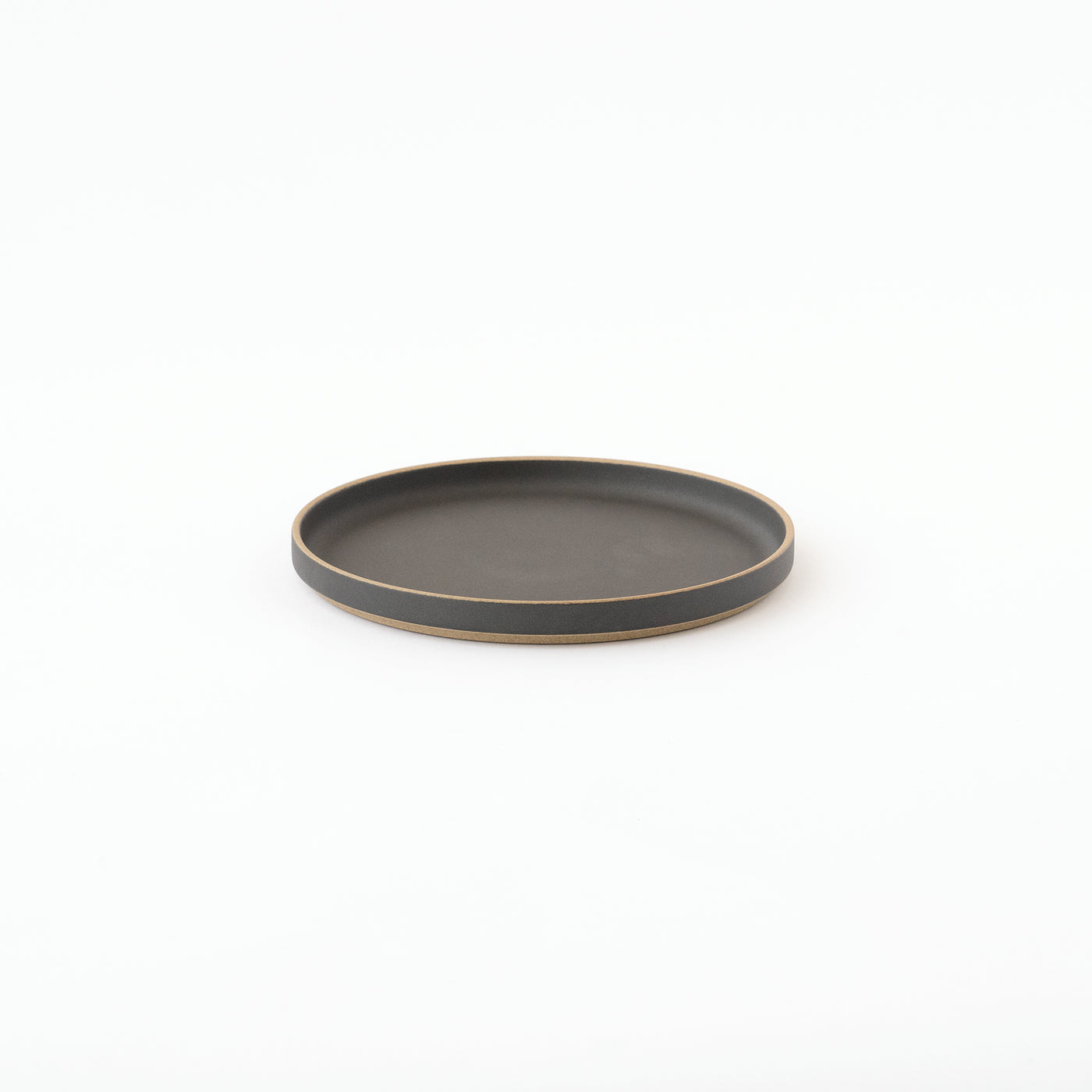 Hasami Porcelain Plate 8 5/8" Black