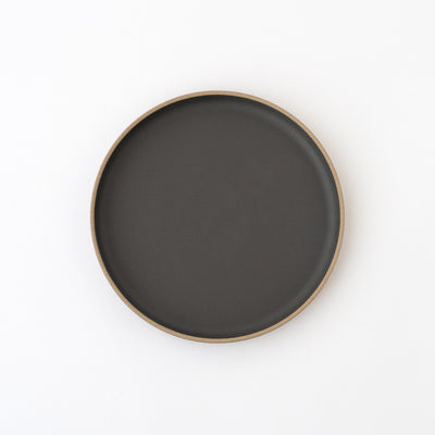 Hasami Porcelain Plate 8 5/8" Black