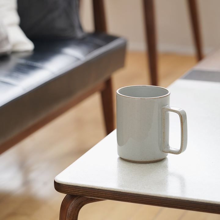 Hasami Porcelain Mug 15oz Gloss Gray