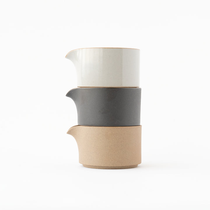 Hasami Porcelain Creamer Gloss Gray
