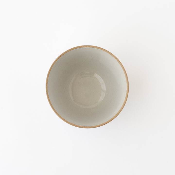 HASAMI PORCELAIN / DEEP ROUND BOWL / GLOSS GRAY / 5 5/8" DIA x 3 1/2"