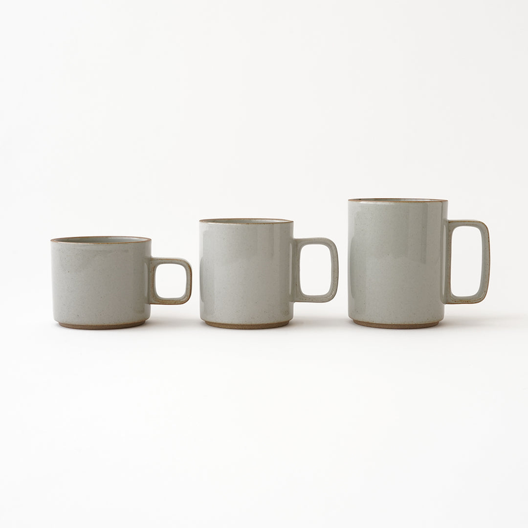Hasami Porcelain Mug 11oz Gloss Gray