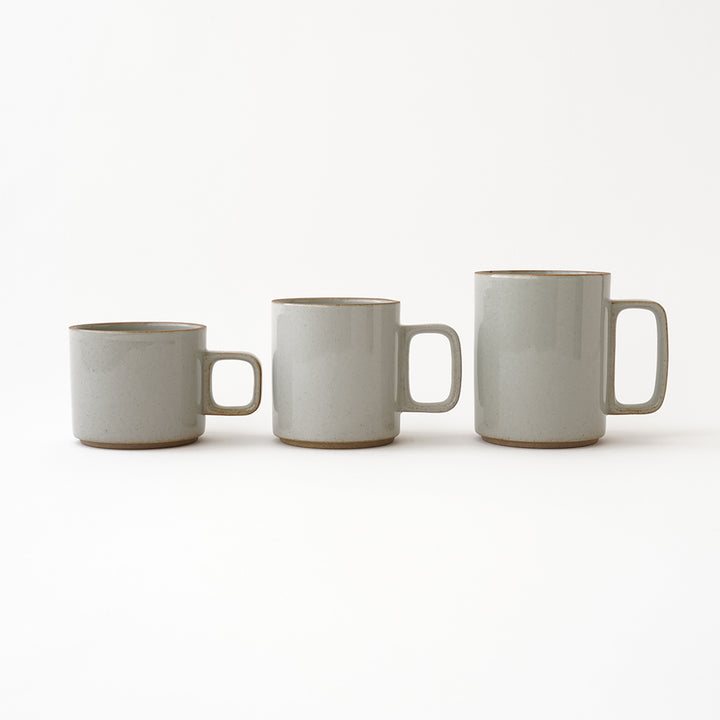 Hasami Porcelain Mug 13oz Gloss Gray