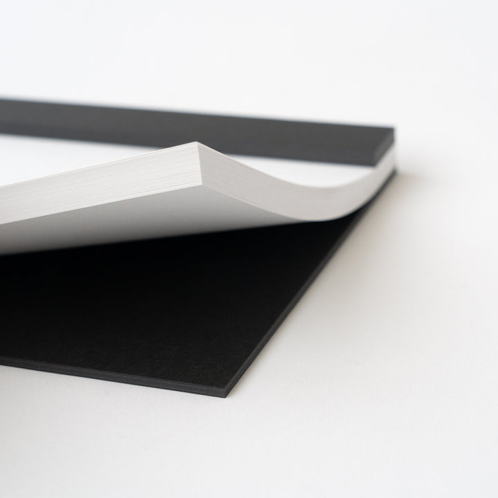 ITO BINDERY / DRAWING PAD / BLACK MOUNT WHITE