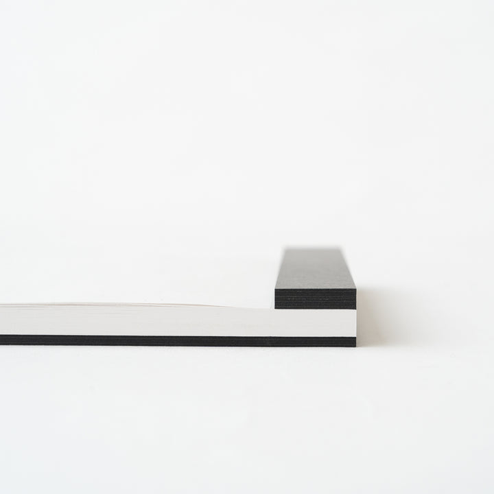 ITO BINDERY / DRAWING PAD / BLACK MOUNT WHITE
