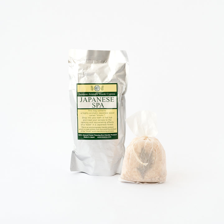 TOSARYU / HINOKI FLAKES SPA BAG (2 PCS)
