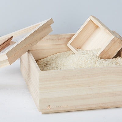 MASUDA KIRIBAKO / STACKABLE WOODEN RICE CONTAINERS