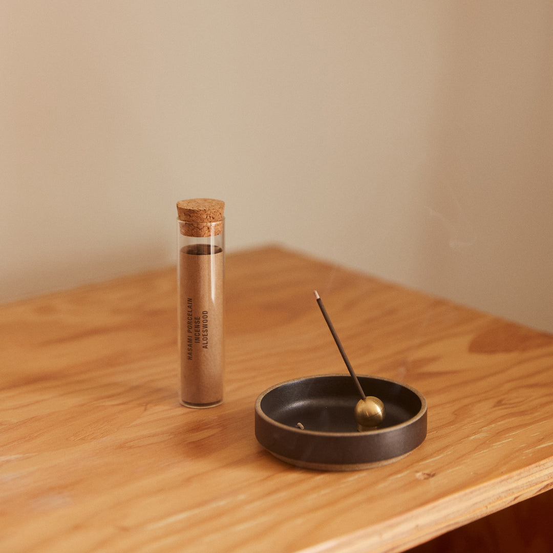 SUMITANI SABURO SHOTEN / SOLID BRASS BALL SHAPED INCENSE HOLDERS
