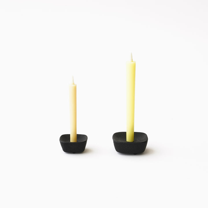 TAKAZAWA CANDLE / CAST IRON CANDLE STANDS