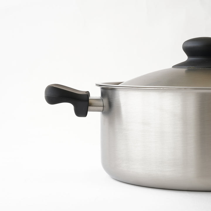SORI YANAGI / STAINLESS STEEL SHALLOW PAN WITH LID