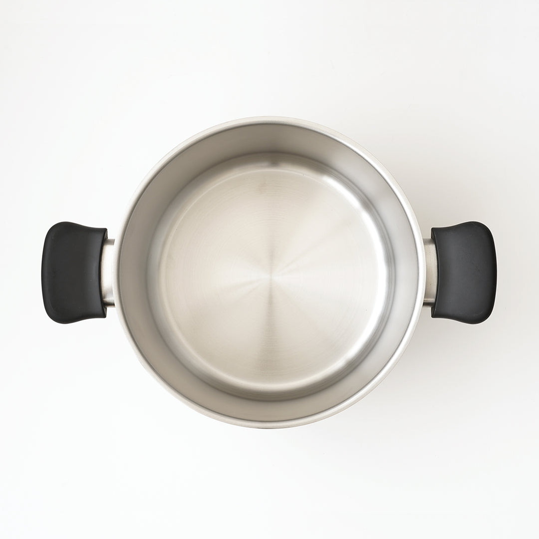SORI YANAGI / STAINLESS STEEL SHALLOW PAN WITH LID