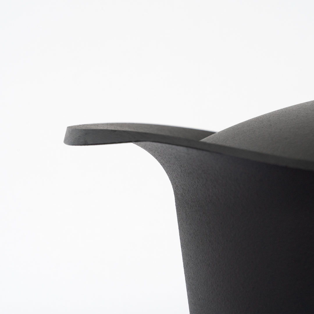 SORI YANAGI / CAST IRON DEEP PAN WITH LID AND HANDLE