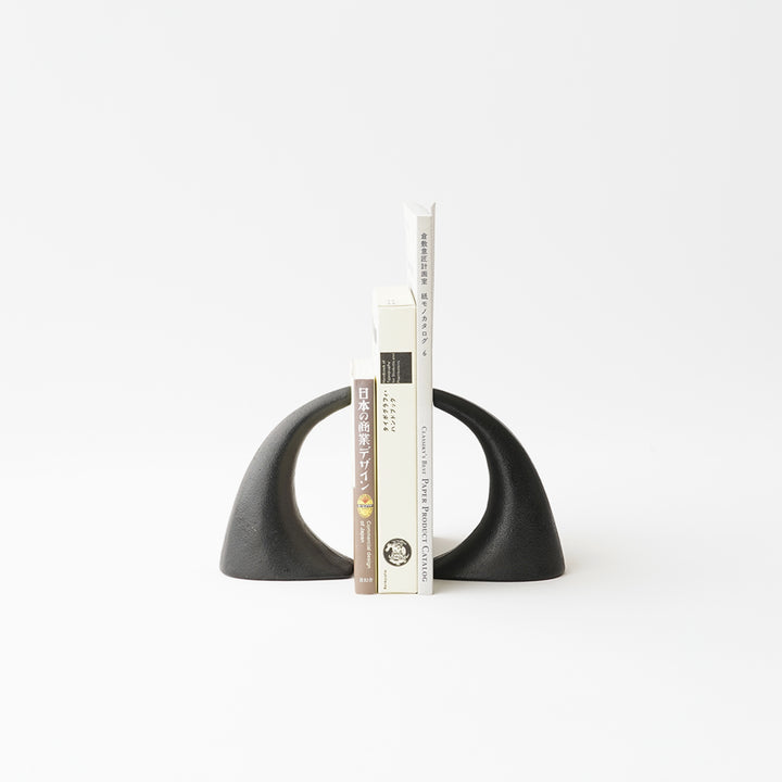 RIKUCHO OGASAWARA / CAST IRON TSUNO BOOKENDS (PAIR)