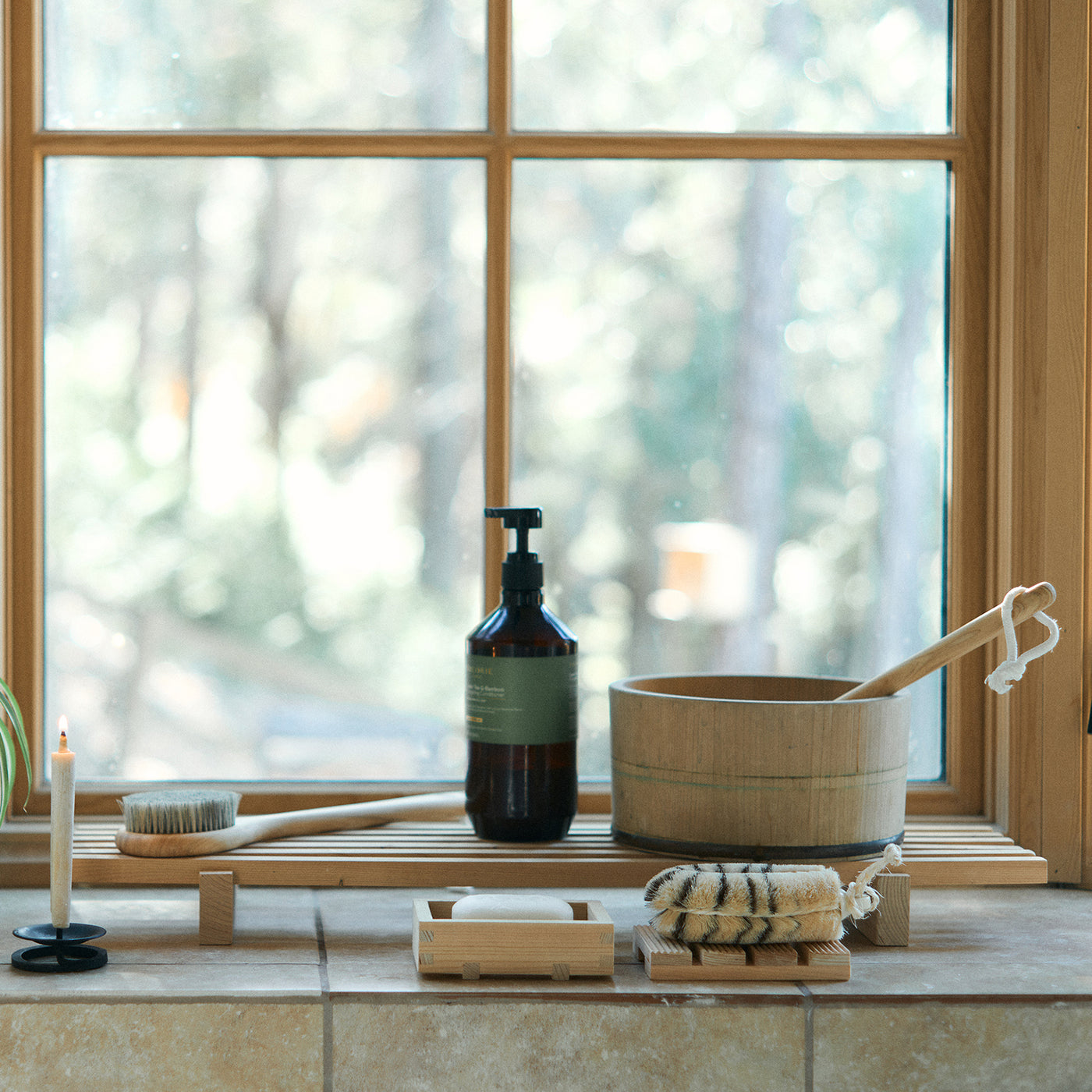 UMEZAWA / HINOKI BATH BUCKET