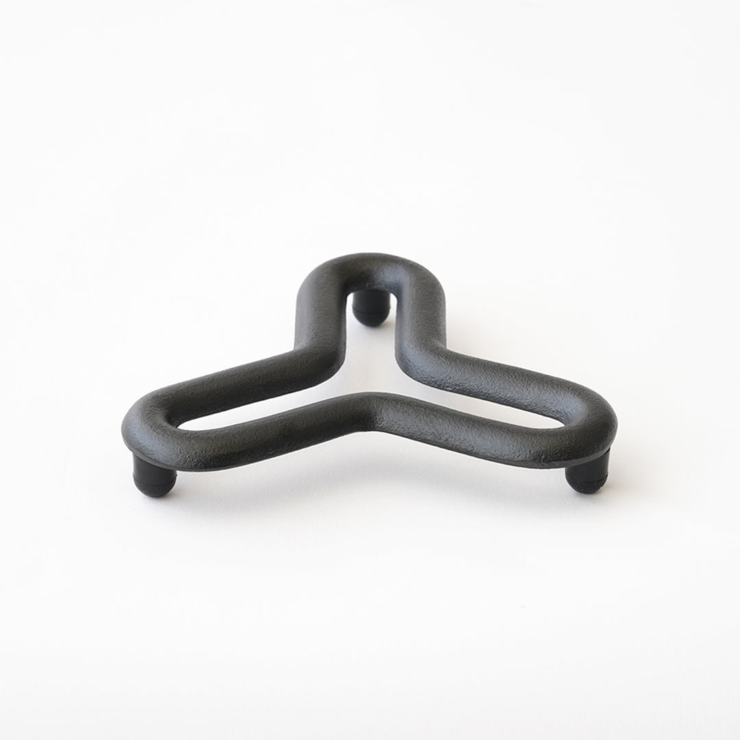 Japanese Cast Iron Trivet - THREE WAVE