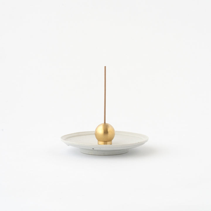 SUMITANI SABURO SHOTEN / SOLID BRASS BALL SHAPED INCENSE HOLDERS