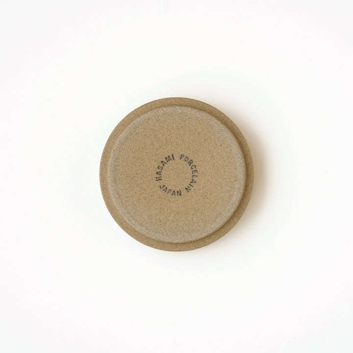 Hasami Porcelain Plate 3 3/8" Natural