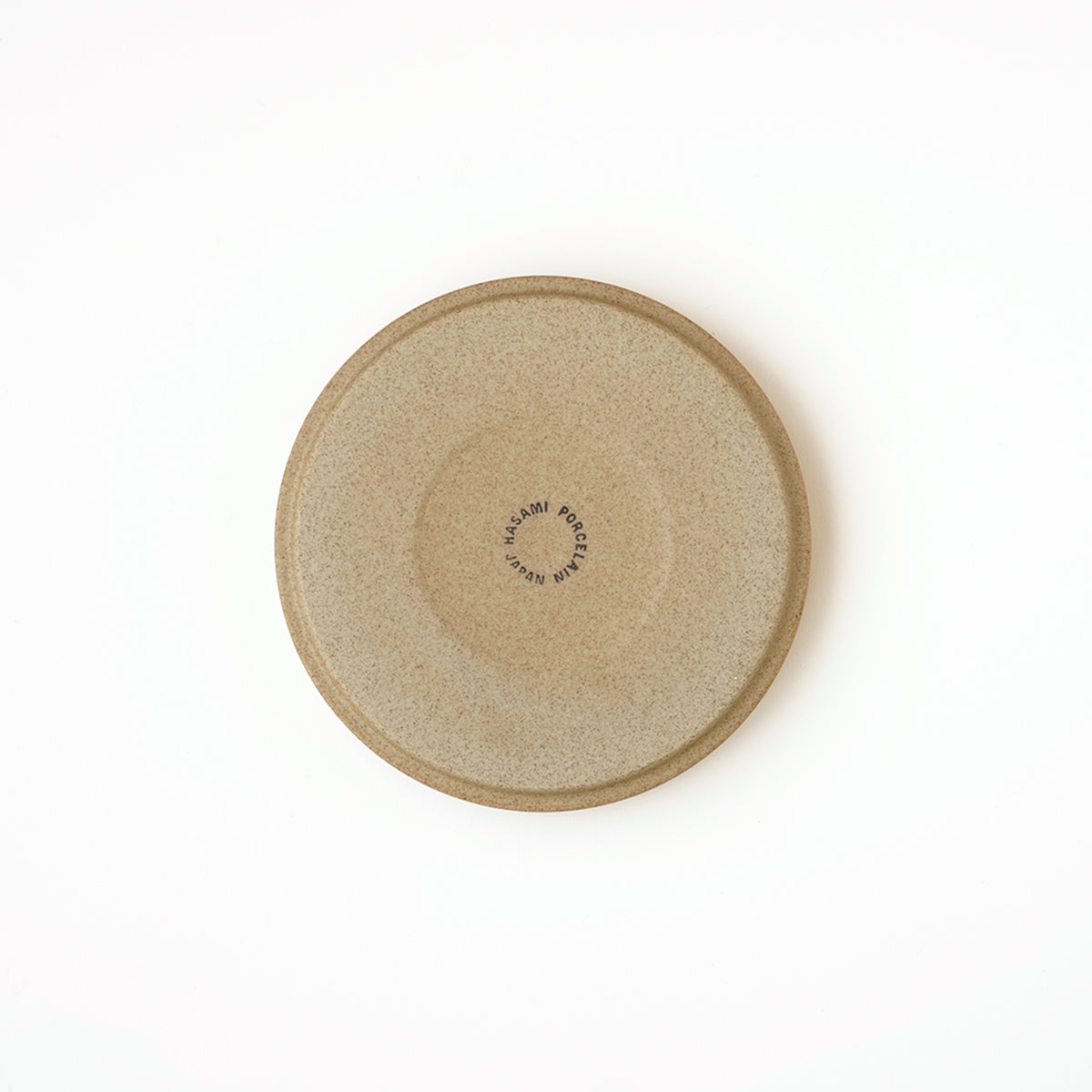 HASAMI PORCELAIN / PLATE (LID) / NATURAL / 5 5/8" DIA x 7/8"