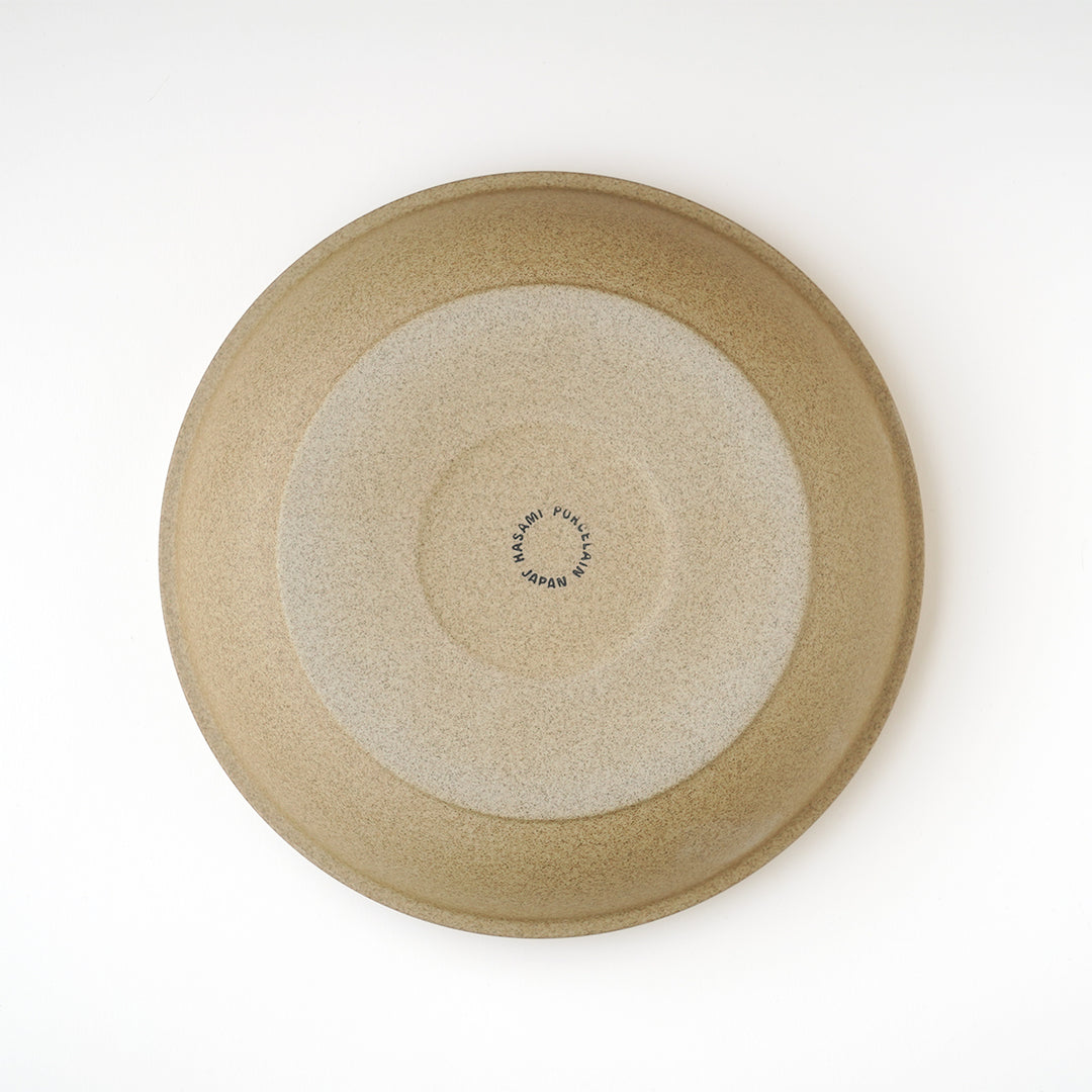 Hasami Porcelain Round Bowl 8 5/8" Natural