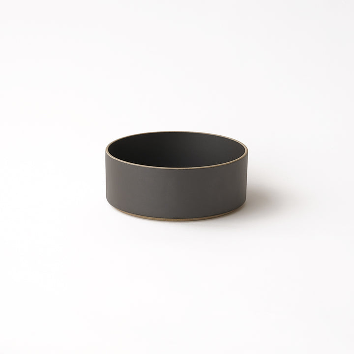 Hasami Porcelain Tall Bowl 7 3/8" Black
