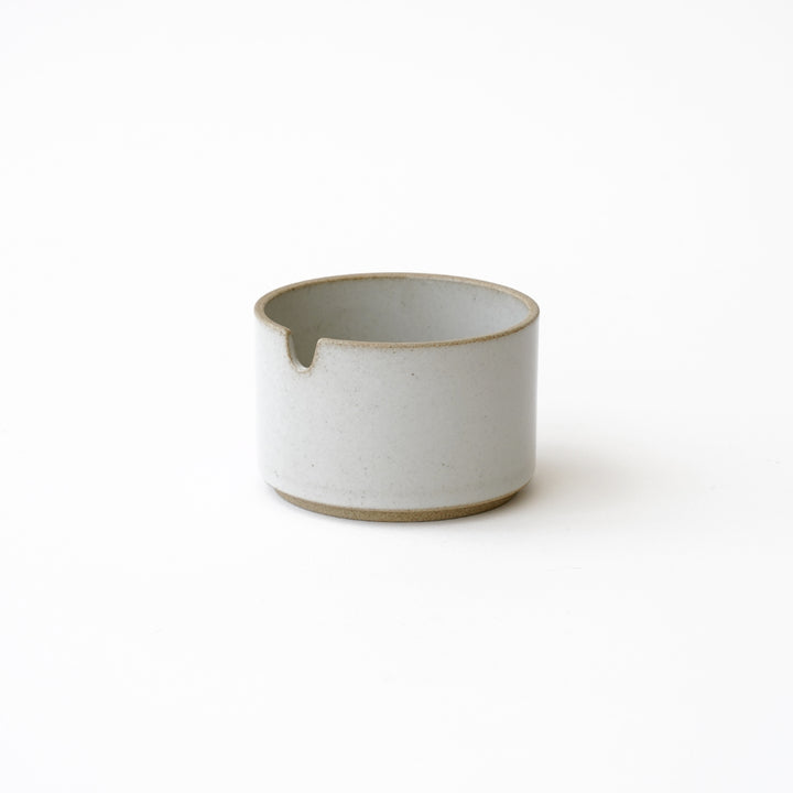 Hasami Porcelain Sugar Pot Gloss Gray