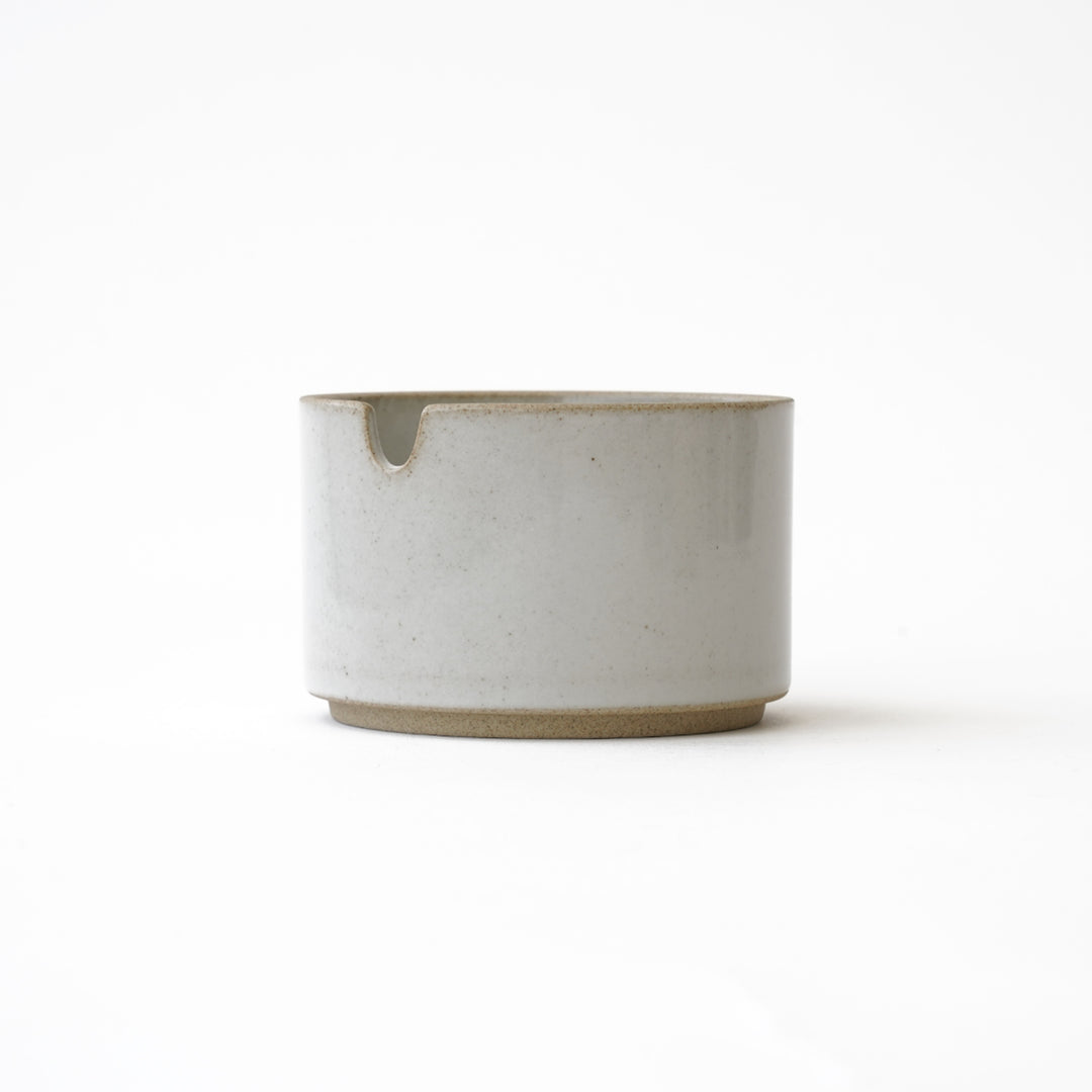 Hasami Porcelain Sugar Pot Gloss Gray