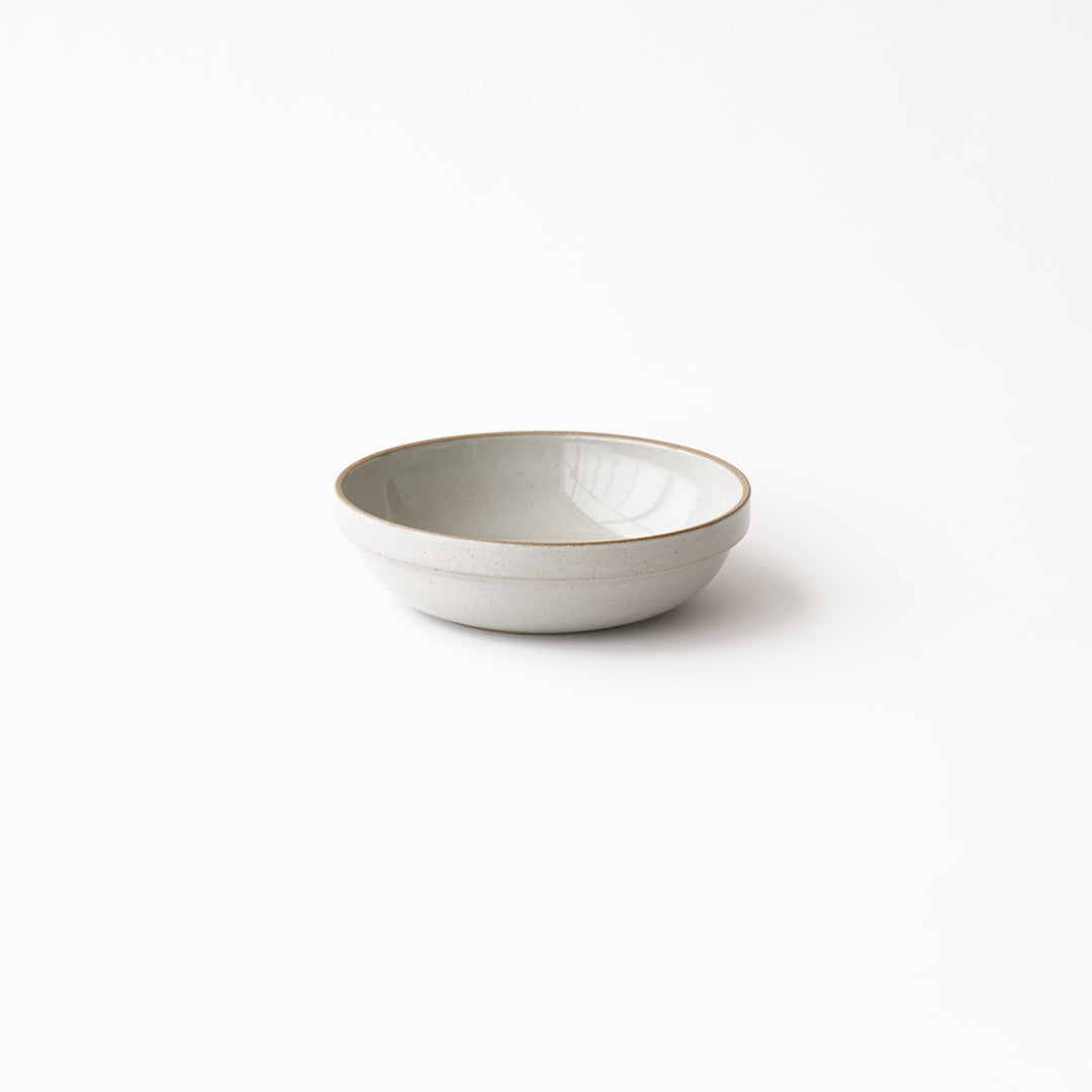 Hasami Porcelain Round Bowl 7 3/8" Gloss Gray