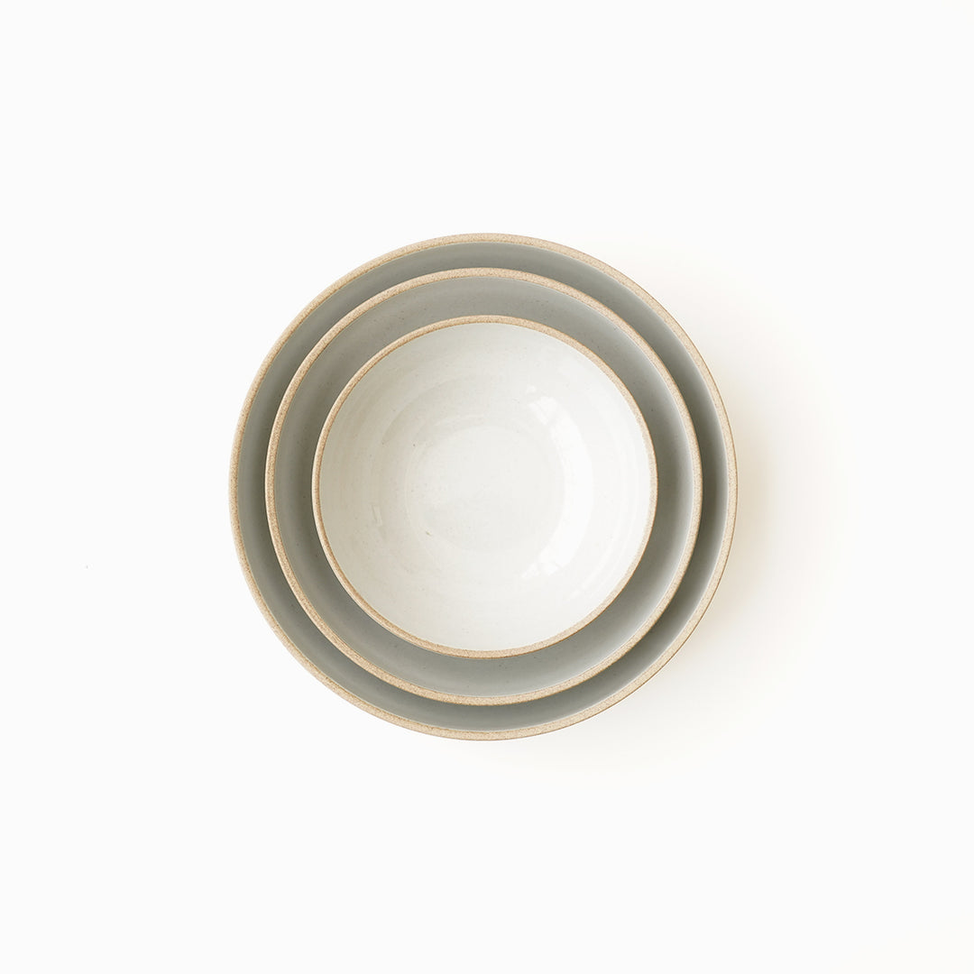 Hasami Porcelain Round Bowl 5 5/8" Gloss Gray