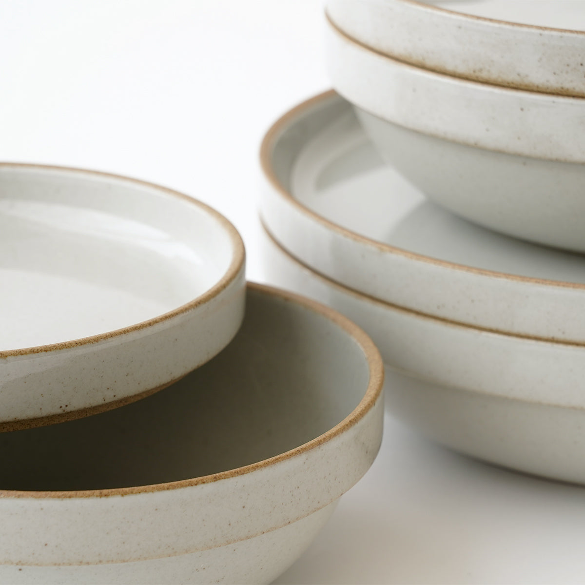 Hasami Porcelain Plate 7 3/8" Gloss Gray