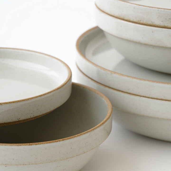 HASAMI PORCELAIN / PLATE (LID) / GLOSS GRAY / 10" DIA x 7/8"