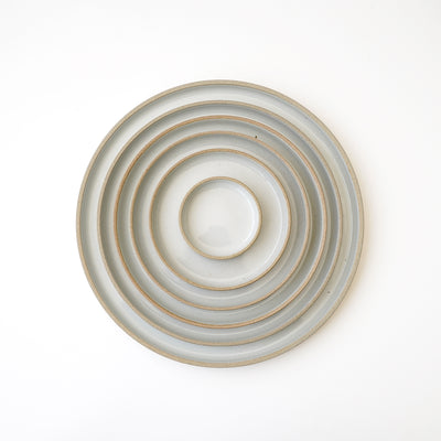 Hasami Porcelain Plate 11" Gloss Gray