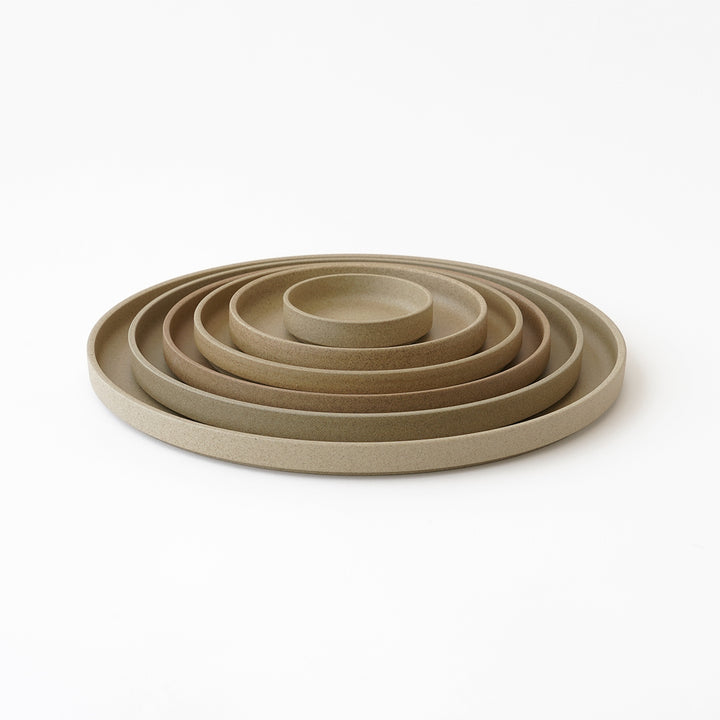 Hasami Porcelain Plate 3 3/8" Natural