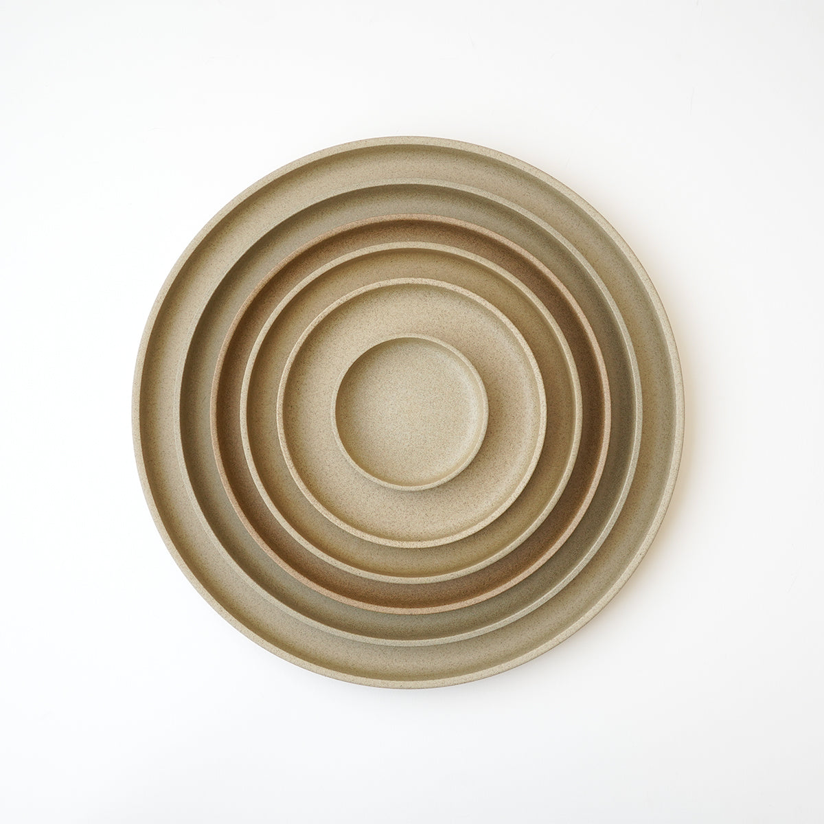 Hasami Porcelain Plate 5 5/8" Natural