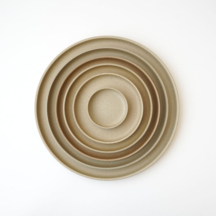 Hasami Porcelain Plate 3 3/8" Natural
