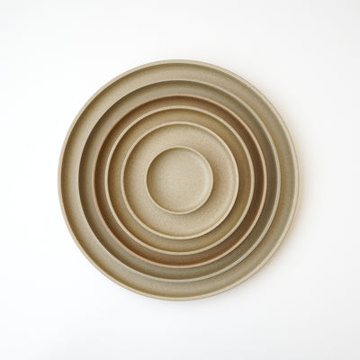 Hasami Porcelain Plate 7 3/8" Natural