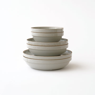 Hasami Porcelain Plate 5 5/8" Gloss Gray