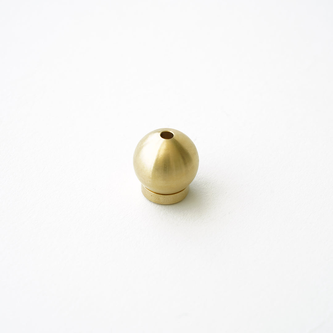 SUMITANI SABURO SHOTEN / SOLID BRASS BALL SHAPED INCENSE HOLDERS